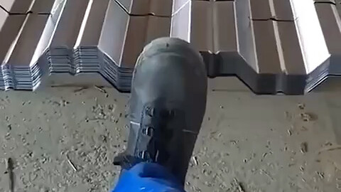 This really takes a toll on your shoes, huh!