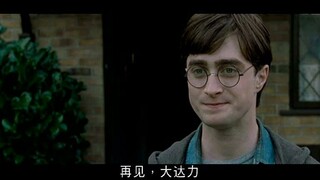哈利波特电影删减片段 哈利与达利告别