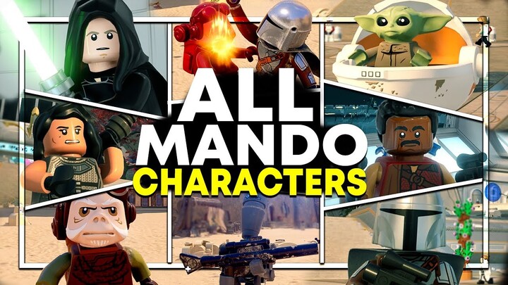 All Mandalorian DLC Characters In LEGO Star Wars: The Skywalker Saga