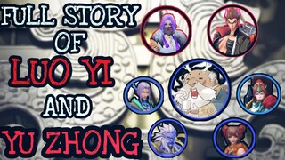YU ZHONG AND LUO YI FULL STORY ( BLACK DRAGON VS. GREAT DRAGON) - MOBILE LEGENDS