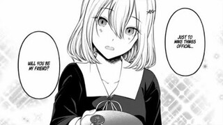 Hayasaka giving chocolates to Miyuki on Valentine's Day | Kaguya-sama: Love is War Manga