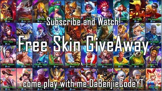 Mobile Legends Skin Giveaway! (Tagalog)