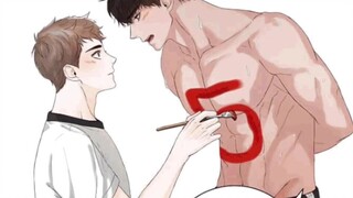 [Manga] Art student bottom x sports student top!!! I want to paint all over you, wow, it's the smell
