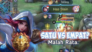 SOLO RANK LEGEND DIKASIH NATA? CORE MUSUH AUTO GUA INCAR AUTO FEED BANTAII - MOBILE LEGENDS