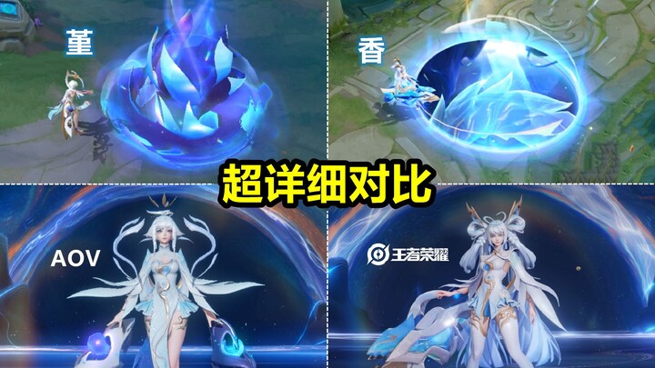 [Otherworld Spirit Pact] Sun Shangxiang vs. Jin: A Full-Scale Skin Comparison! Twin Sisters Reunite 