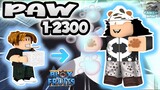 Noob to Max: PAW Fruit 1-2300 in Bloxfruits| Roblox