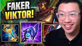 FAKER VIKTOR VS SYNDRA, PENTAKILL CỦA ANH ĐÂU?? (LMHT) 12.1