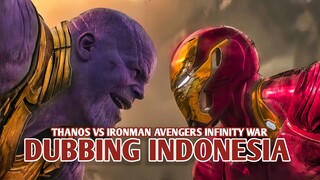 Pertarungan Iron Man vs Thanos | Avengers: Infinity War [DubbingIndonesia]