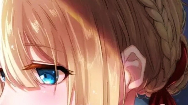 Violet adalah dewi tercantik yang pernah saya lihat