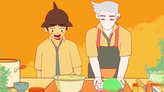 “Giúp” bạn bè làm bánh bao