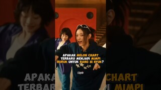 Apakah Melon Chart terbaru menjadi mimpi buruk untuk Bang Si Hyuk? #newjeans #aespa #ive #blackpink