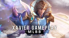 MLBB Xavier gameplay main serius tim nya kocak