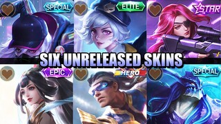 SIX UNRELEASED SKINS COMING SOON in Mobile Legends: Bang Bang
