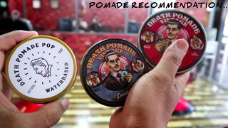 minyak rambut untuk rambut susah diatur |review Death pomade