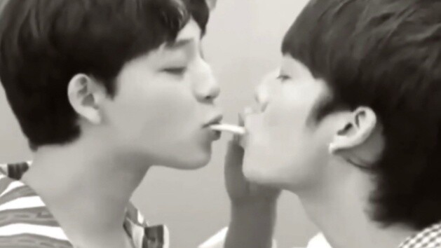 【bascop】One likes to kiss, the other likes to respond...