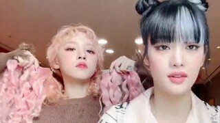 gidle 考古女娃直播间群魔乱舞《tomboy》《my bag》，雨琦跑男后再薅假发片跳舞