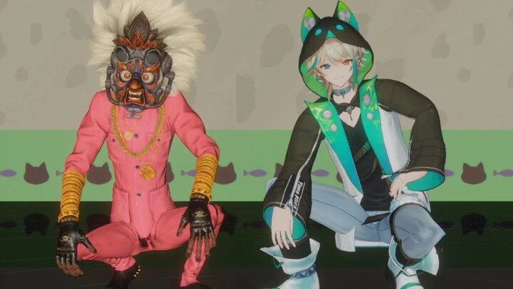 I'm actually teaching Nezha's master how to live stream...