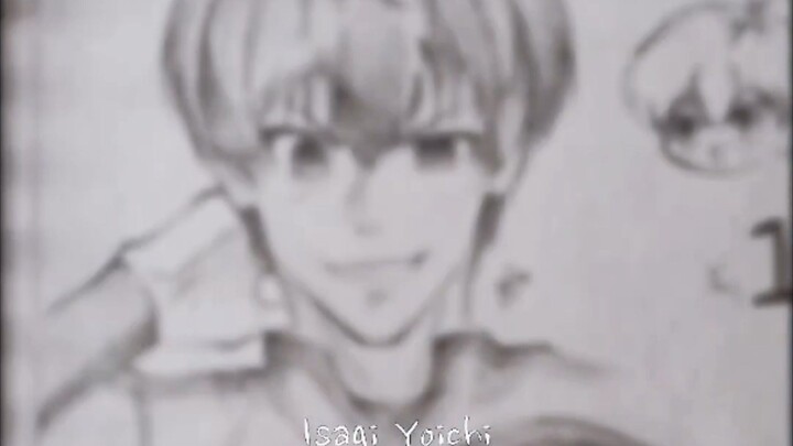 Drawing Isagi Yoichi - Bluelock