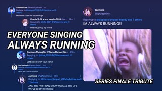 The MR Fandom singing Always Running 💙