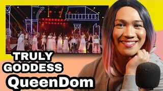 The Divas of the Queendom channel their inner goddess! | All-Out Sundays [REACTION VIDEO]