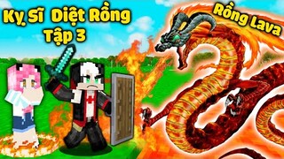 MỀU THỬ THÁCH SINH TỒN KỸ SĨ DIỆT RỒNG TRONG MINECRAFT TẬP 3*REDHOOD TIÊU DIỆT ĐƯỢC VUA RỒNG LAVA PE