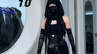 Dune-inspired wasteland style outfit