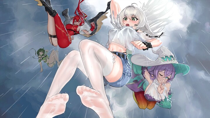 Trò chơi nhỏ Plant Girls vẽ lại: Mưa hạt giống