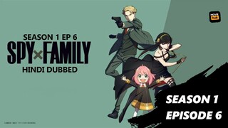 Spy x Family - S1E6 | Hindi Dubbed | Movie Hub |1080P