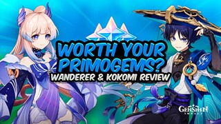 PULL OR SAVE FOR FONTAINE? Updated Kokomi & Wanderer Review | Genshin Impact 3.8