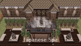 japanese spa tour + floor plans | sims freeplay