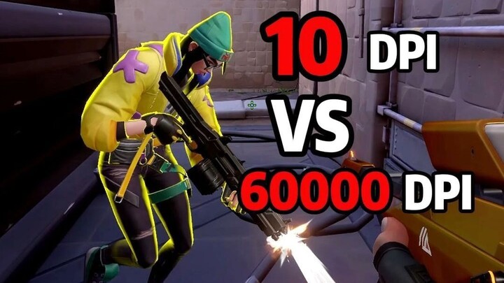 When my girlfriend’s mouse DPI is 6,000 times mine! (10 DPI vs. 60,000 DPI challenge)
