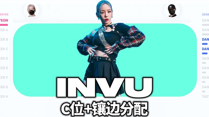 Taeyeon-INVU C position + edging distribution
