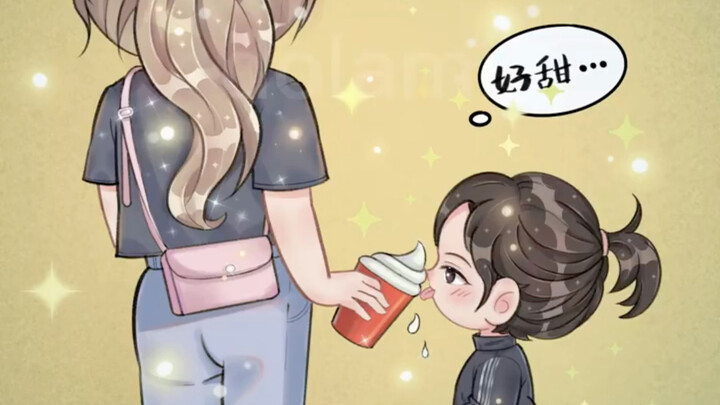 Cục cưng: Cái khuỷu tay kia chực đâm ngay trước mặt mình rồi! Là cô ấy bắt đầu động thủ trước mà