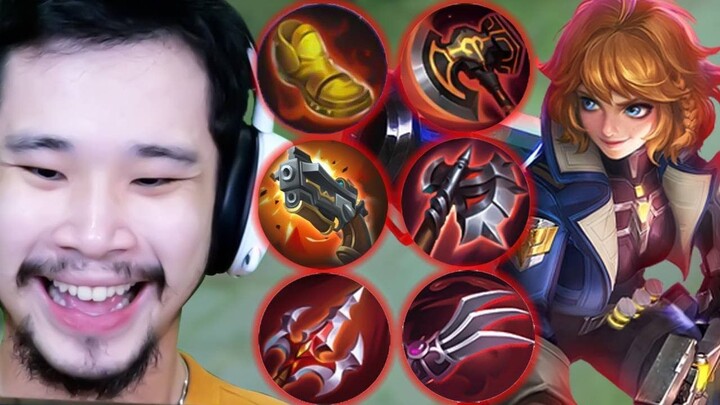 Build Beatrix Pakai Semua Item Merah - Mobile Legends