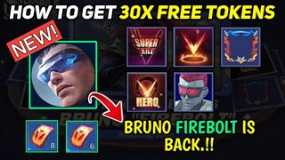 Superhero Returns.! Free Tokens, Pre-order and More | Bruno Firebolt | Mobile Legends