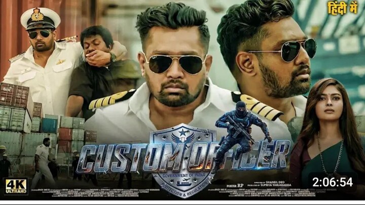 CUSTOM OFFICER | New South Action Movie 2026 | Dhruva Sarja, Vaibhavi Shandilya | Blockbuster Movie