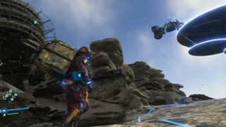 [Death Stranding] The rain pavilion turned out to be a cat climbing frame