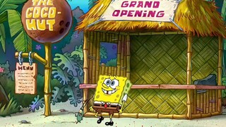 SpongeBob betrayed Crab and opened Coconut Burger King with Old Pi.