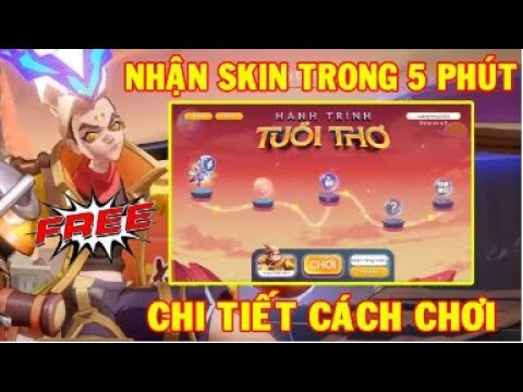 Cách Chơi Và Nhận FREE Skin Ngộ Không Nhóc Tì Trong 5 Phút  Hành Trình Tuổi Thơ Liên Quân