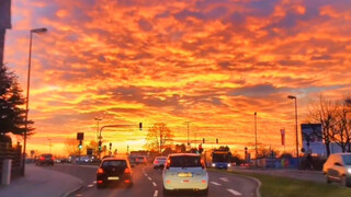 "The sunset is especially gentle and the world is full of romance"
