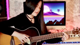 【Guitar Fingerstyle-Don't Start Now】Miss เล่น Dua Lipa แผ่นฮอตเร็วสุดๆ