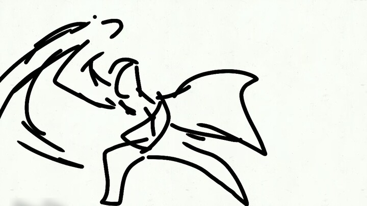 [Hand-drawn] Devil May Cry series move animation