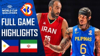 Gilas Pilipinas vs Iran Full Game Highlights | FIBA World Cup 2023 Asian Qualifiers NBA 2K23