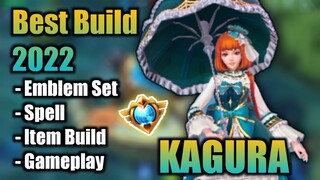 KAGURA BEST BUILD 2022 | TOP 1 GLOBAL KAGURA BUILD | KAGURA - MOBILE LEGENDS | MLBB