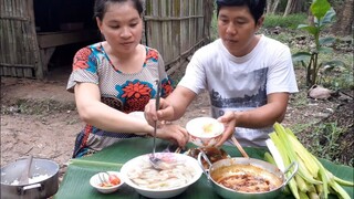 Bữa Cơm Đơn Giản Với Canh Cá Rau Vườn Tự Kiếm Trong Mùa Nước Nổi| TKQ T442