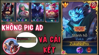 TOP 1 ZUKA LEO THÁCH ĐẤU ACC THỨ 2 GẶP NGAY ĐỒNG ĐỘI QUÊN PIC AD VÀ CÁI KẾT CHO NHỮNG KẺ GÁY SỚM !!!