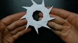 Cara membuat shuriken dari kertas! Master origami akan mengajari Anda langkah demi langkah!