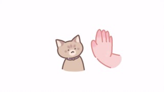 Mèo: Tối nay em đồng ý ăn cá, nhưng ba