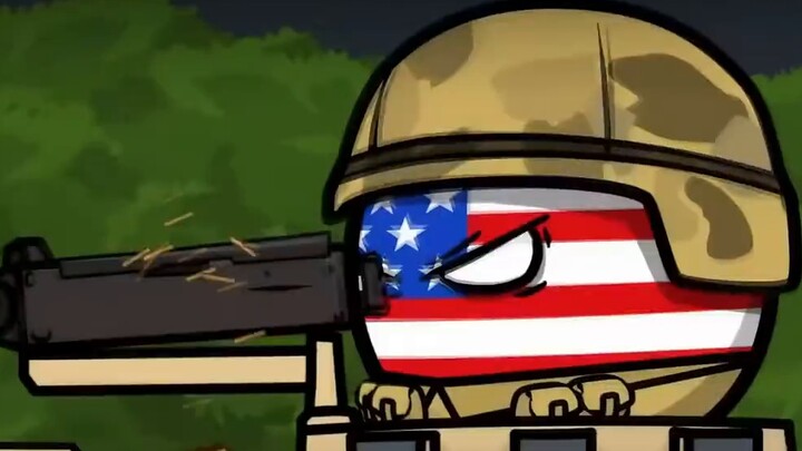 Zombie Polandball: Zombies have unlocked how to use guns!