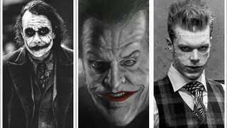 [Mixed Cut] The acting of the Joker from three generations: Old Jack, Heath Ledger, and Cameron (Jer